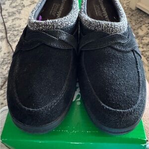 Grasshoppers Ortholite
Womens Shoes Size 6 M Black Slip On Comfort Leather
Strap